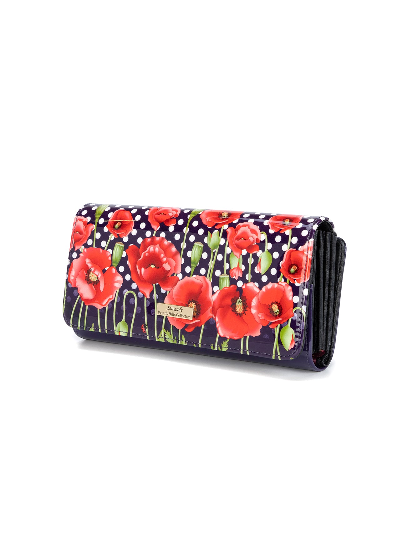 POPPY LARGE LEATHER RFID WALLET-WSN7901