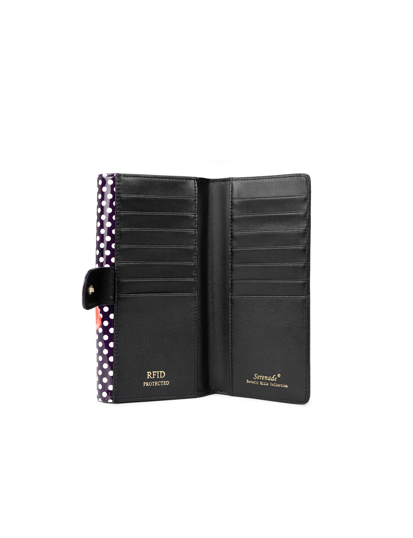 POPPY LARGE LEATHER RFID WALLET-WSN7901