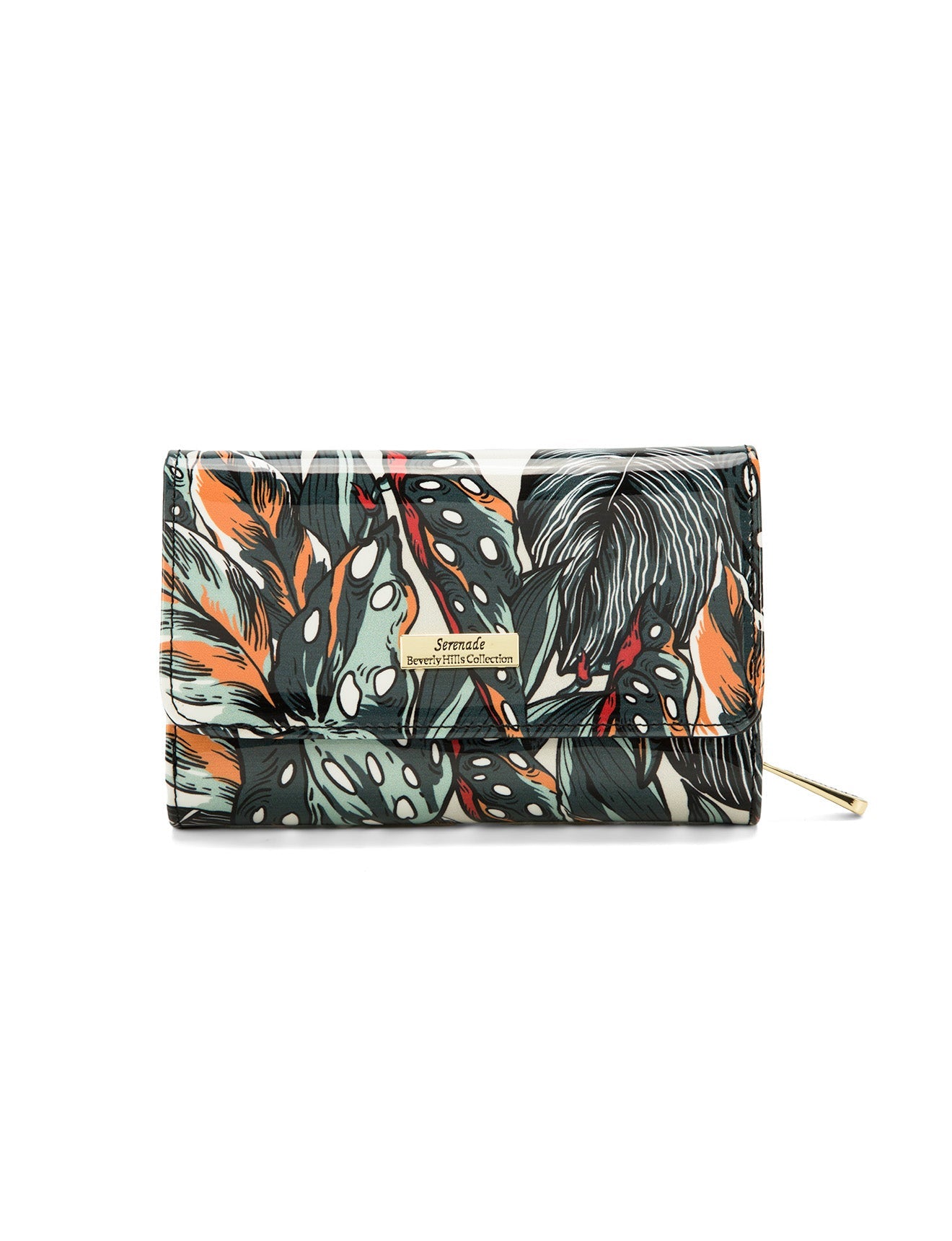 PHYLLIS MED LEATHER RFID WALLET-WSN8202-SALE