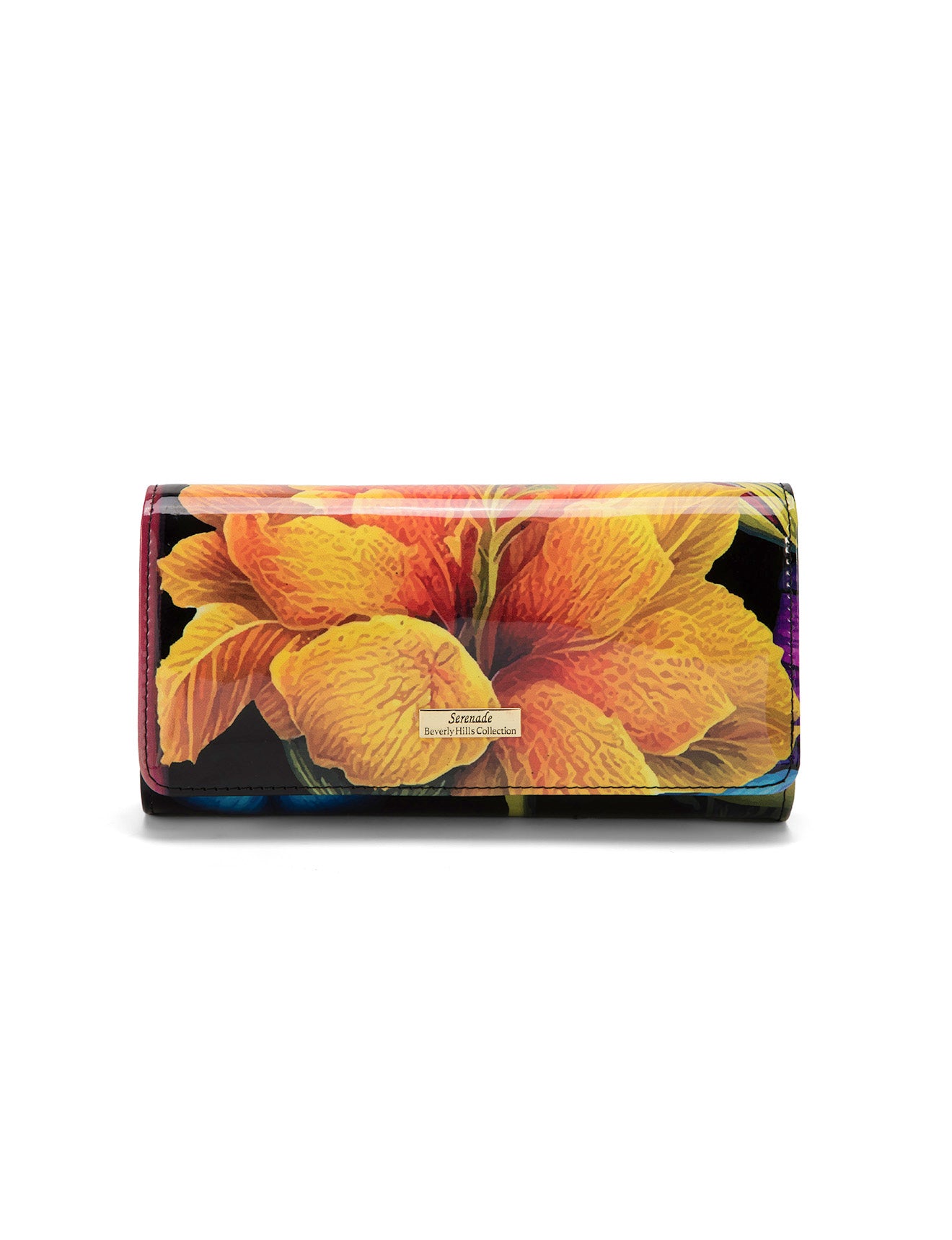 MILA LARGE LEATHER RFID WALLET-WSN8401