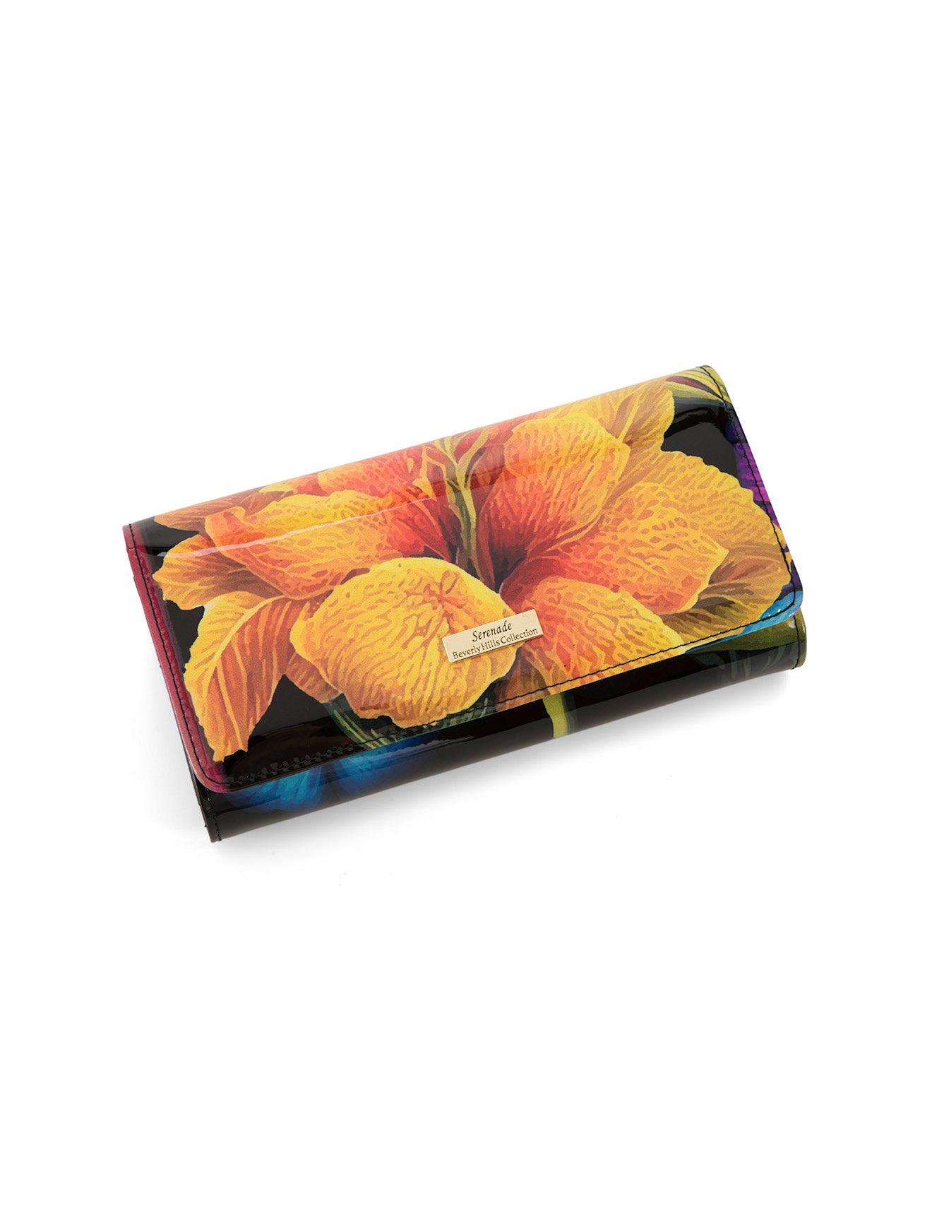 MILA LARGE LEATHER RFID WALLET-WSN8401