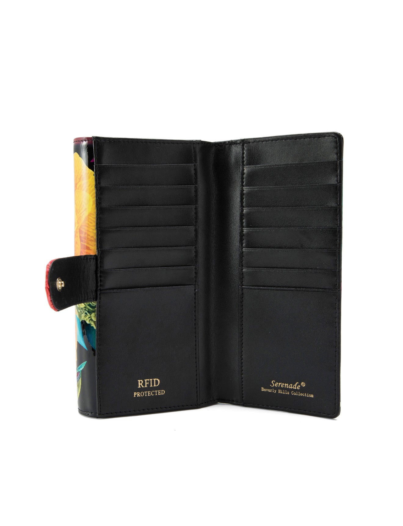MILA LARGE LEATHER RFID WALLET-WSN8401