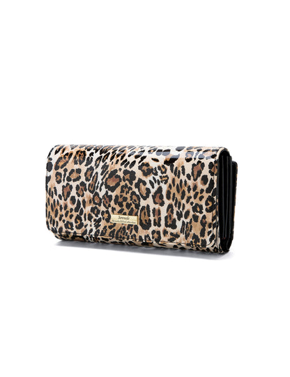 WILD CAT LARGE LEATHER RFID WALLET- WSN8801