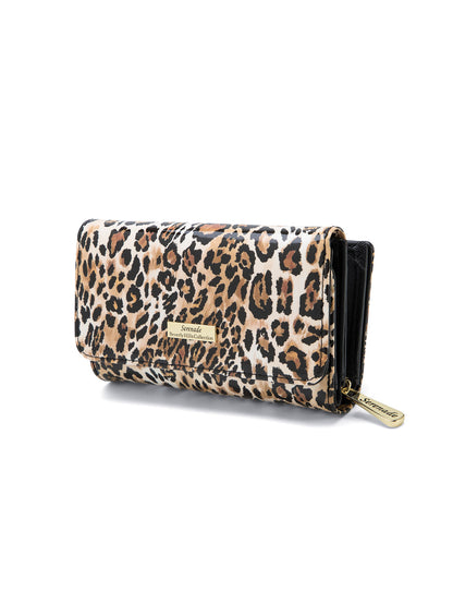 WILD CAT MED LEATHER RFID WALLET- WSN8802