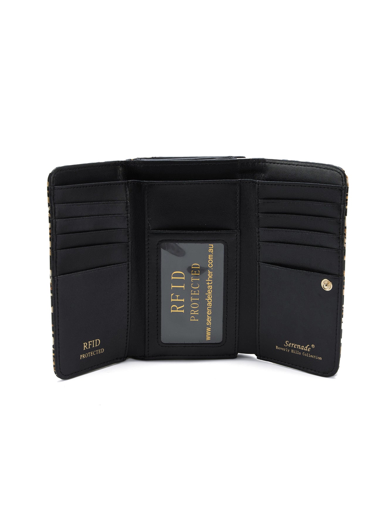 WILD CAT MED LEATHER RFID WALLET- WSN8802