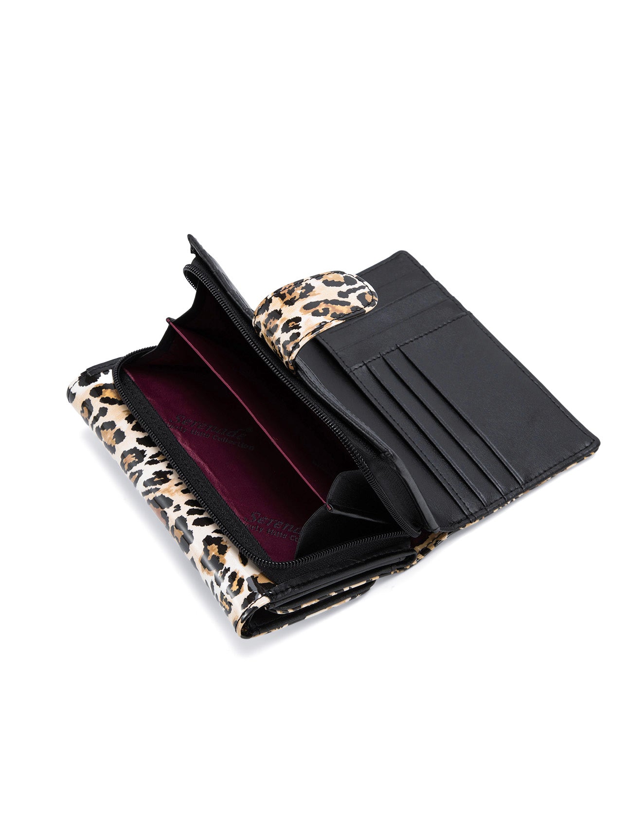 WILD CAT MED LEATHER RFID WALLET- WSN8802