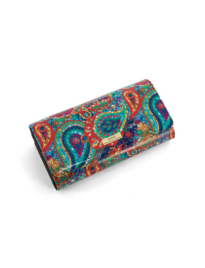 PAIGE LARGE LEATHER RFID WALLET- WSN9301