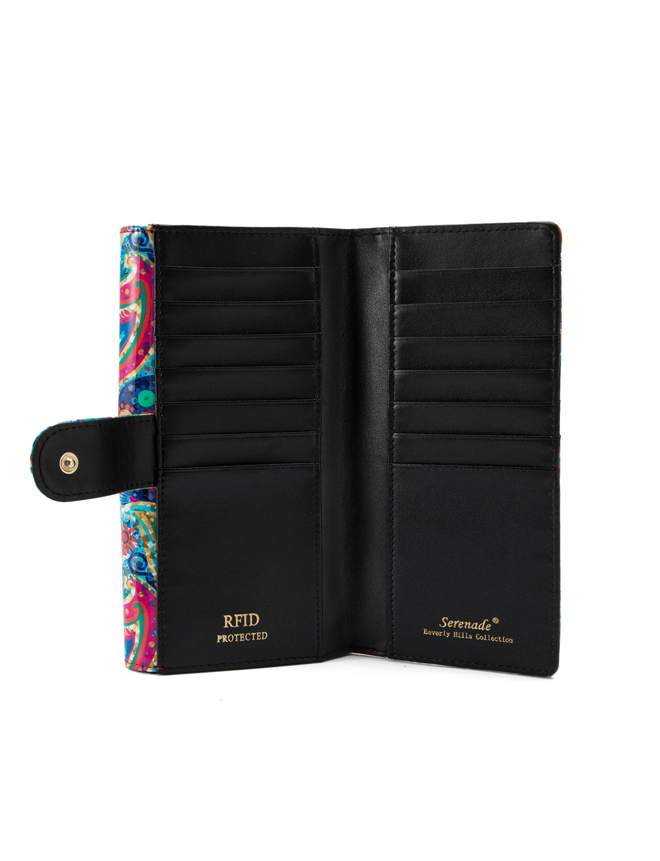 PAIGE LARGE LEATHER RFID WALLET- WSN9301