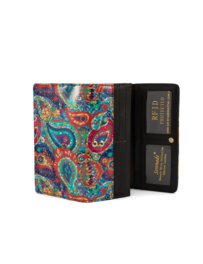 PAIGE LARGE LEATHER RFID WALLET- WSN9301