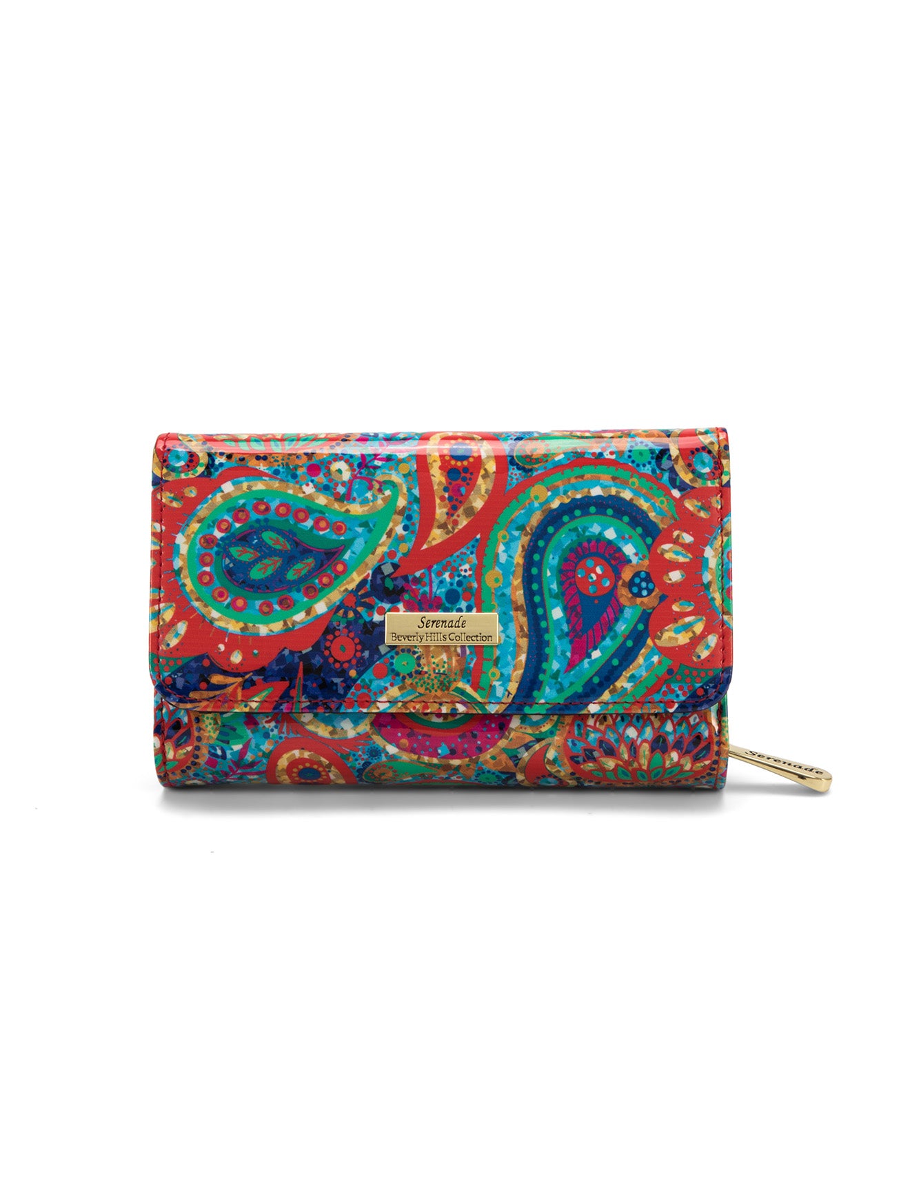 PAIGE MED LEATHER RFID WALLET-WSN9302
