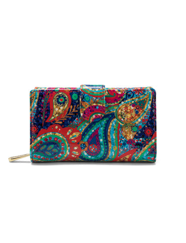 PAIGE MED LEATHER RFID WALLET-WSN9302