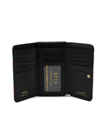 PAIGE MED LEATHER RFID WALLET-WSN9302
