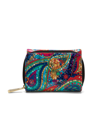 PAIGE SMALL LEATHER RFID WALLET- WSN9303