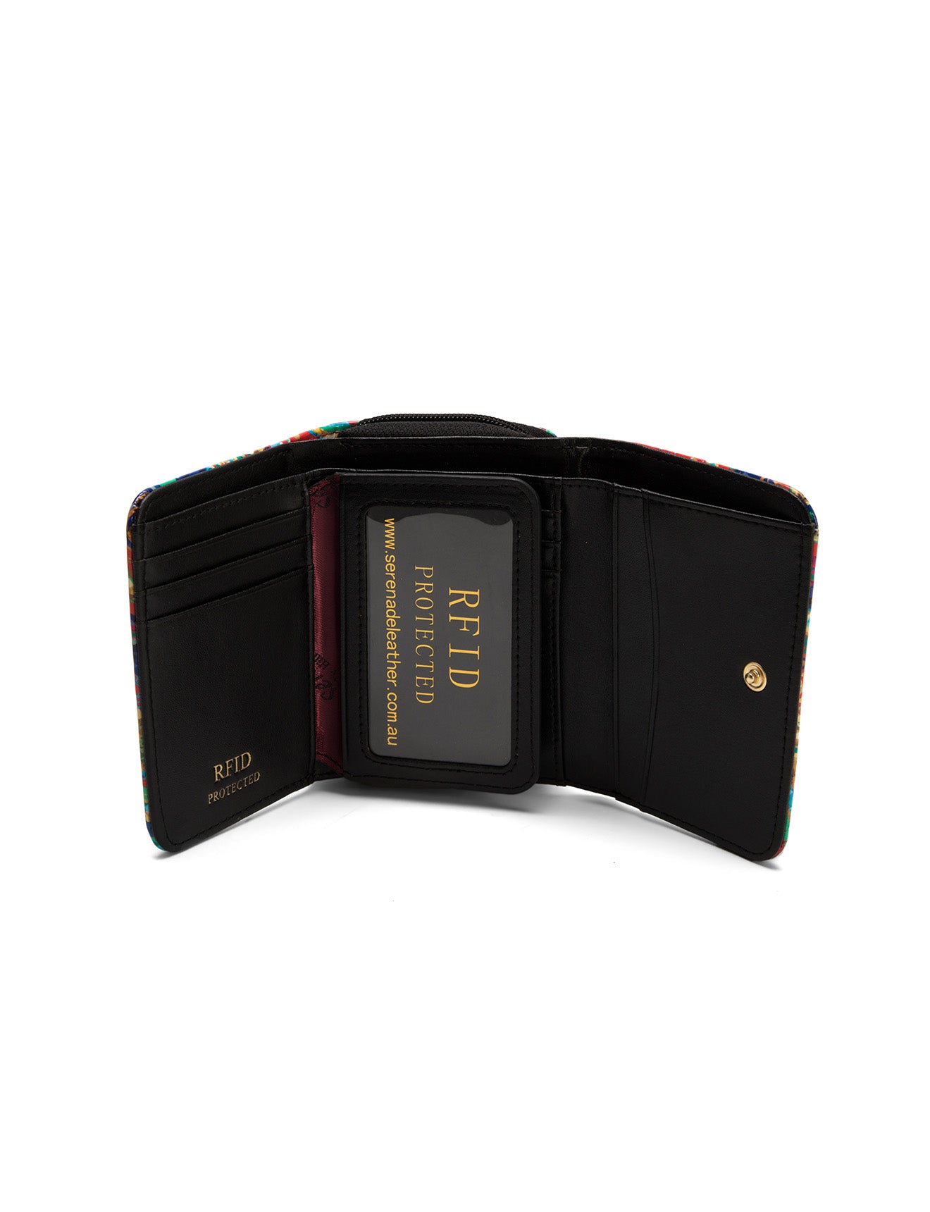 PAIGE SMALL LEATHER RFID WALLET- WSN9303