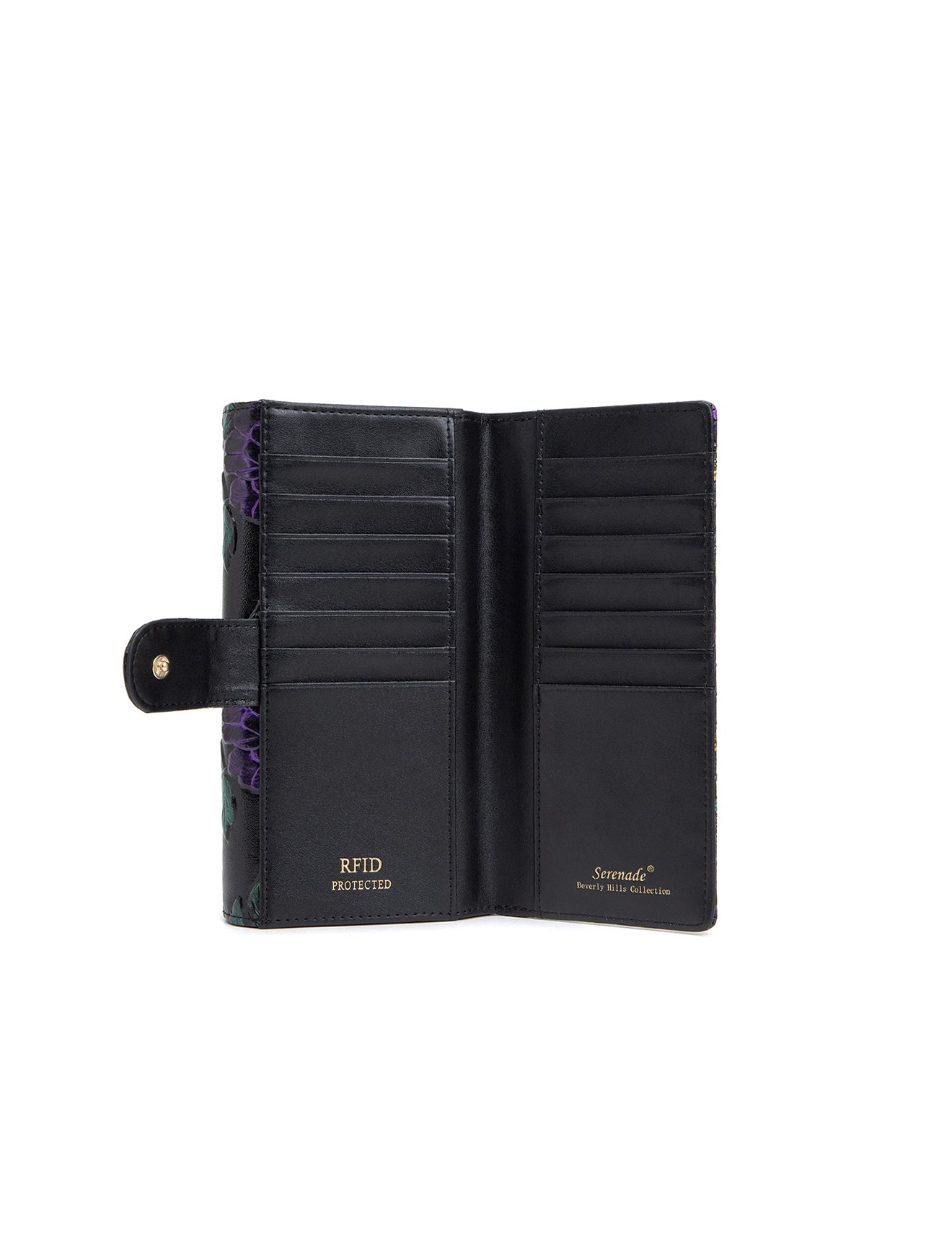VINCENT LGE RFID HAND PAINTED LEATHER WALLET- WSN9801