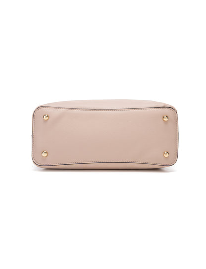 AINSLEY VEGAN TRIPLE COMPARTMENT BAG- XB-2338-TAUPE