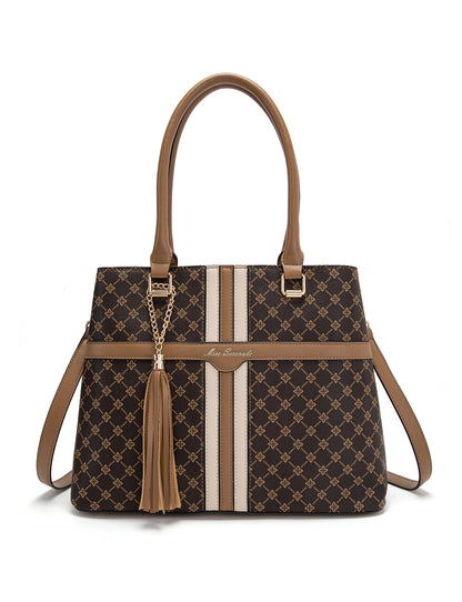 EMMALINE VEGAN BAG- XB-2340-TAN