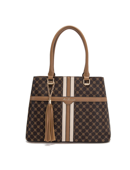 EMMALINE VEGAN BAG- XB-2340-TAN
