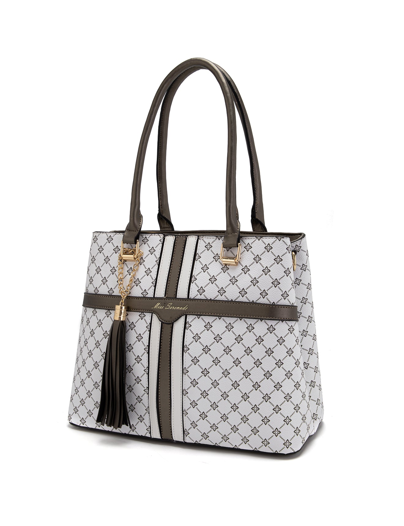 EMMALINE VEGAN BAG- XB-2340-WHT