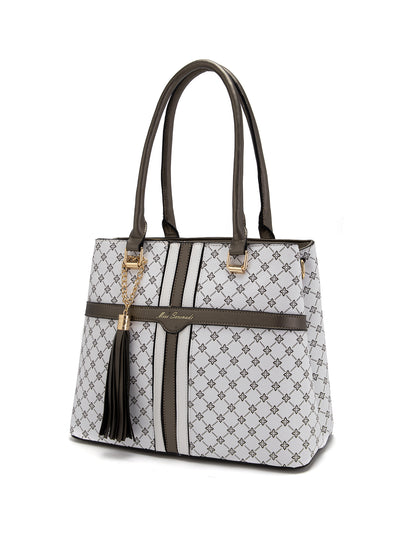 EMMALINE VEGAN BAG- XB-2340-WHT