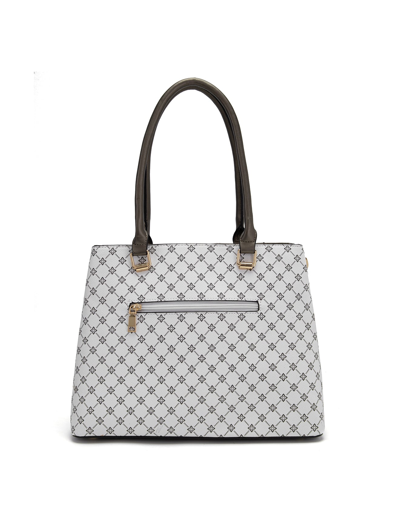 EMMALINE VEGAN BAG- XB-2340-WHT