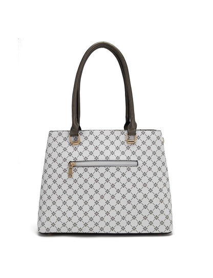 EMMALINE VEGAN BAG- XB-2340-WHT