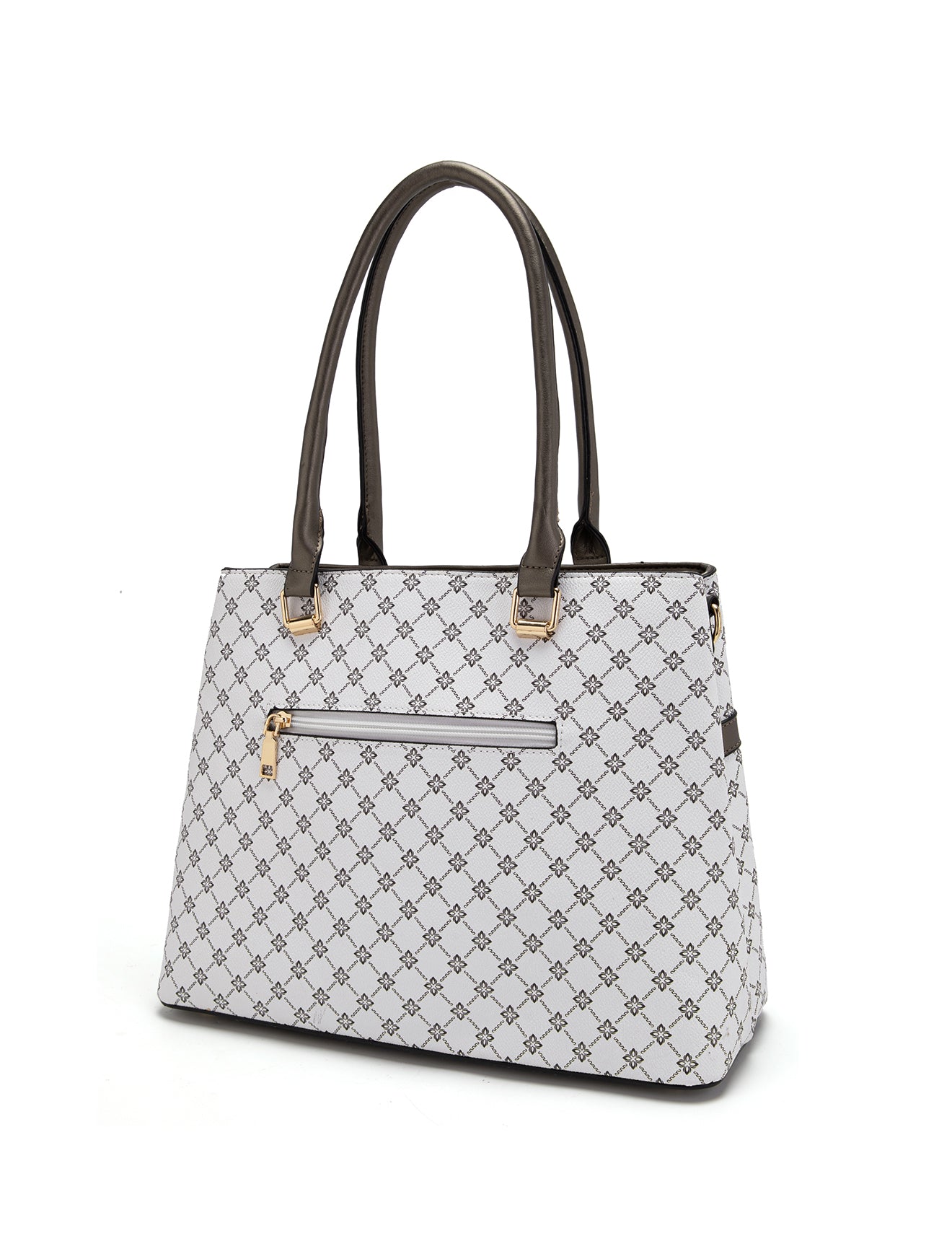 EMMALINE VEGAN BAG- XB-2340-WHT