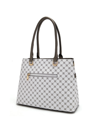 EMMALINE VEGAN BAG- XB-2340-WHT