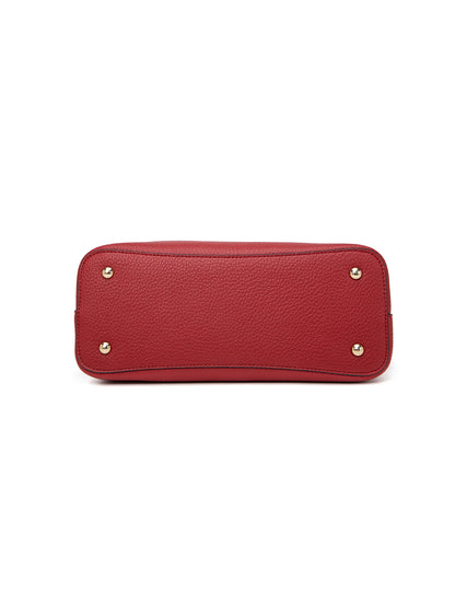 ASHER VEGAN TRIPLE COMPARTMENT BAG- XB-2350-BUR