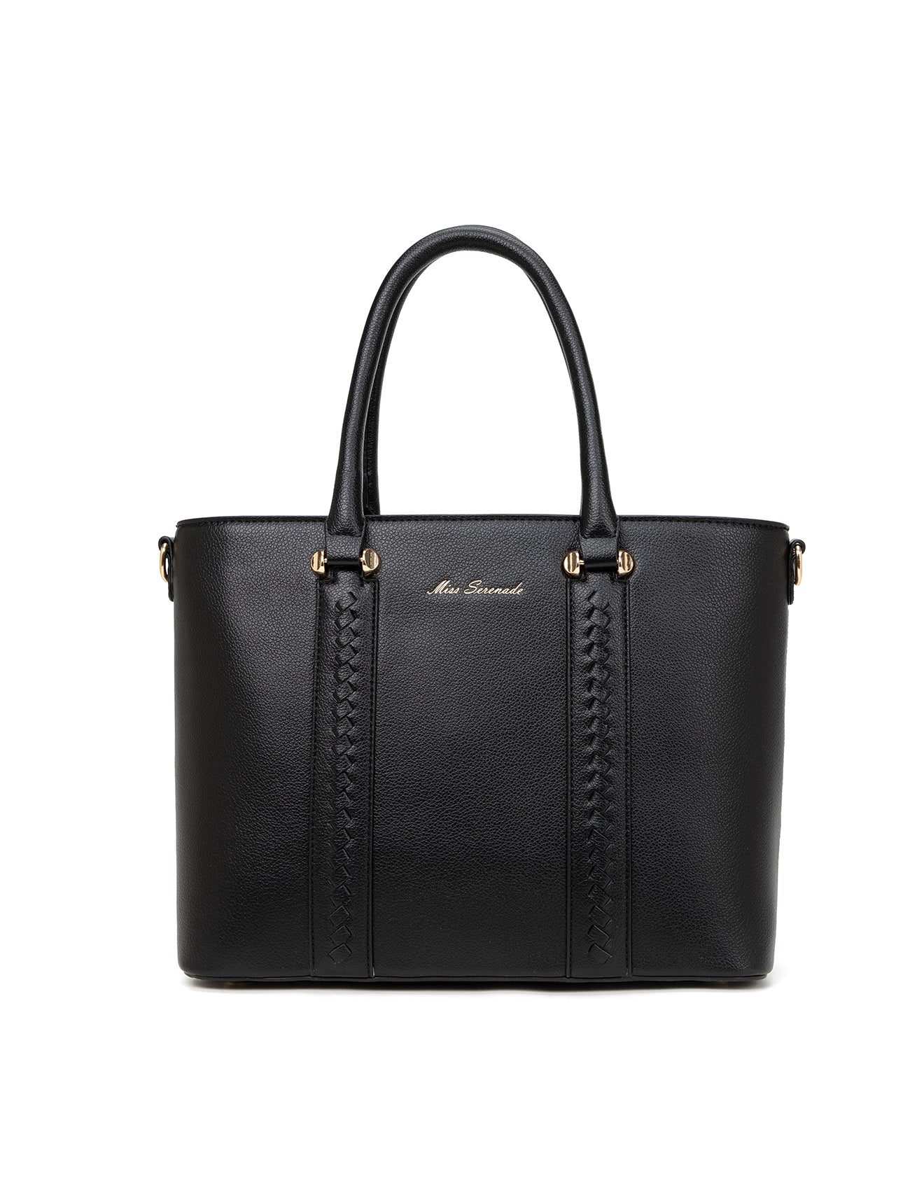 GABI ECO VEGAN TOTE BAG- XB-2353-BLK- SALE