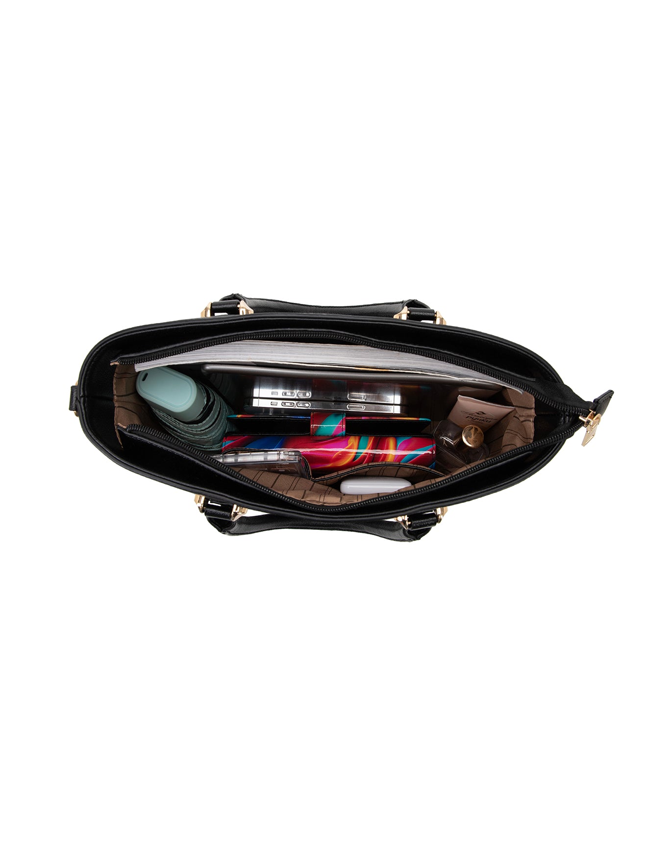 GABI ECO VEGAN TOTE BAG- XB-2353-BLK- SALE