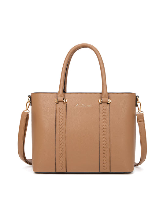GABI ECO VEGAN TOTE BAG- XB-2353-CAM-SALE