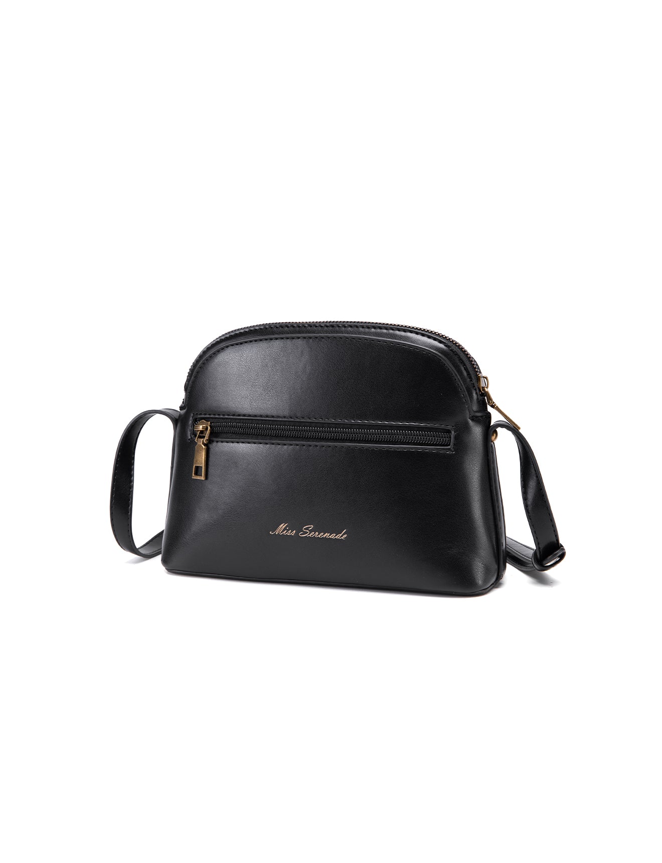 LYLA ECO EMBROIDERED VEGAN XBODY BAG-XB-2354-BLK