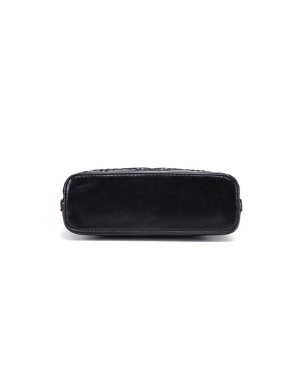 LYLA ECO EMBROIDERED VEGAN XBODY BAG-XB-2354-BLK