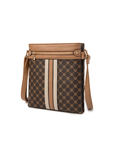 MADDY VEGAN XBODY BAG- XB-2358-TAN- NEW IN