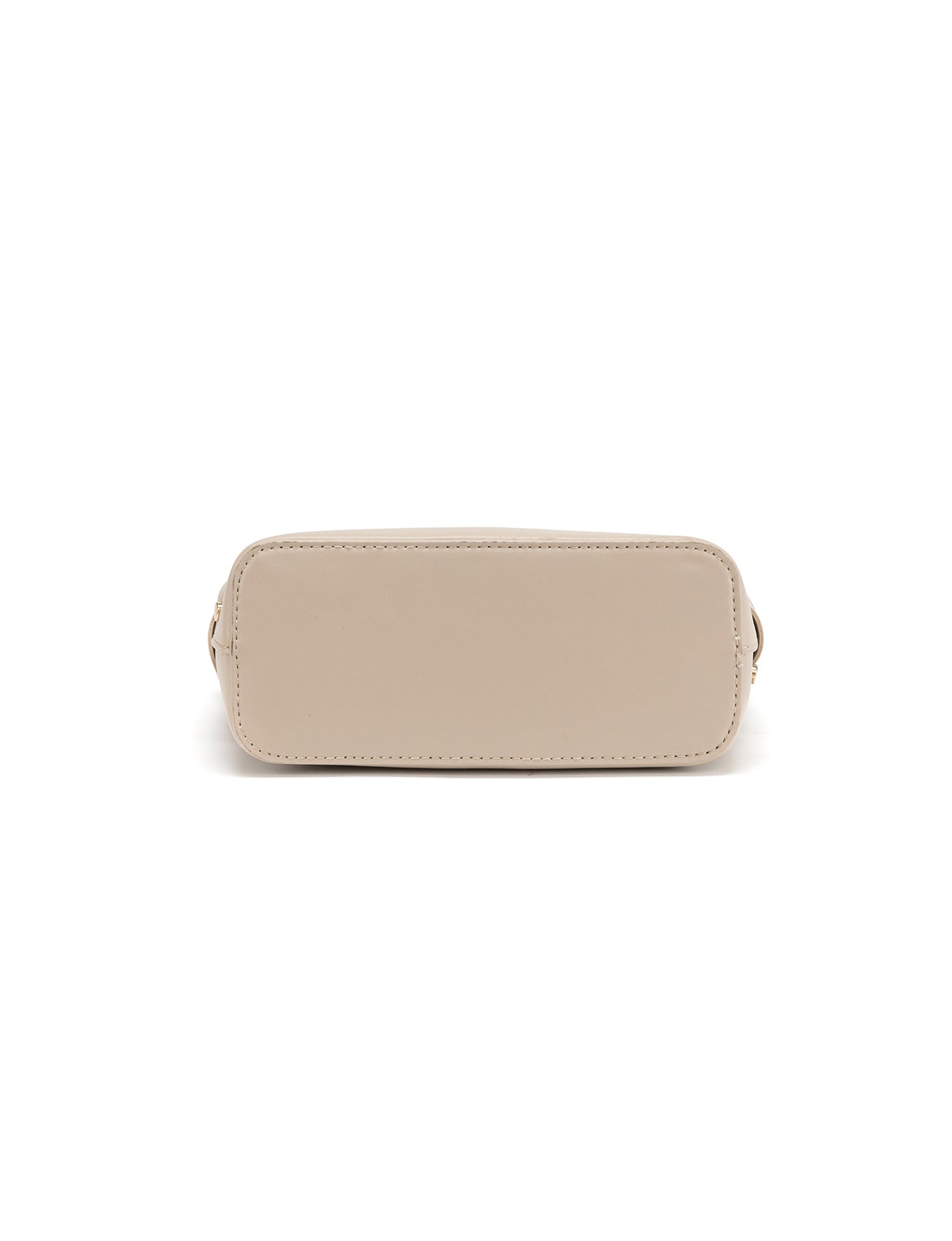 CATALINA VEGAN MINI WOVEN PANEL GRIP BAG- XB-2363-TAUPE
