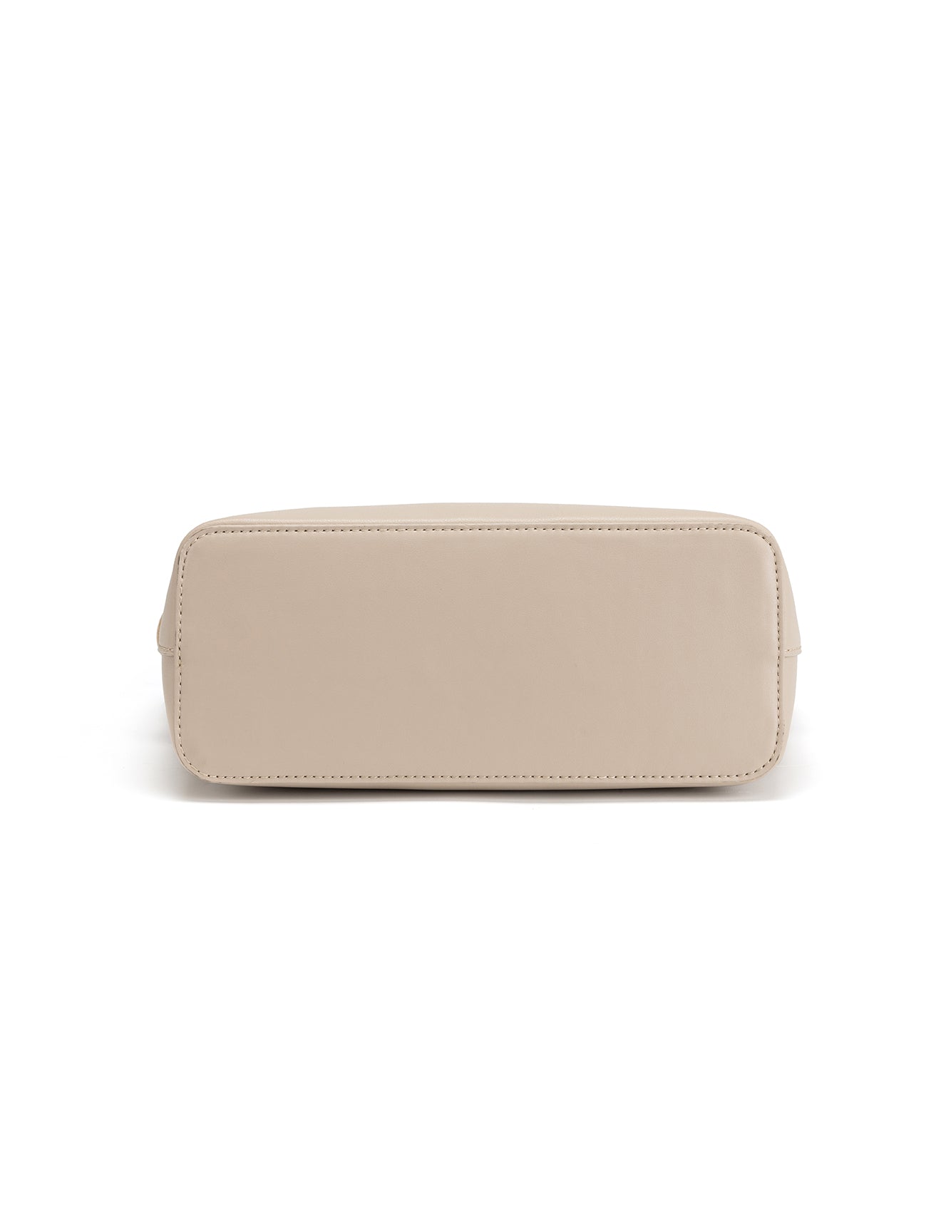 CATALINA VEGAN WOVEN PANEL GRIP BAG- XB-2364-TAUPE