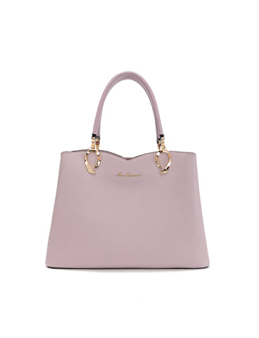 CHARMYN VEGAN TRIPLE COMPARTMENT BAG- XB-2366-LILAC- NEW IN