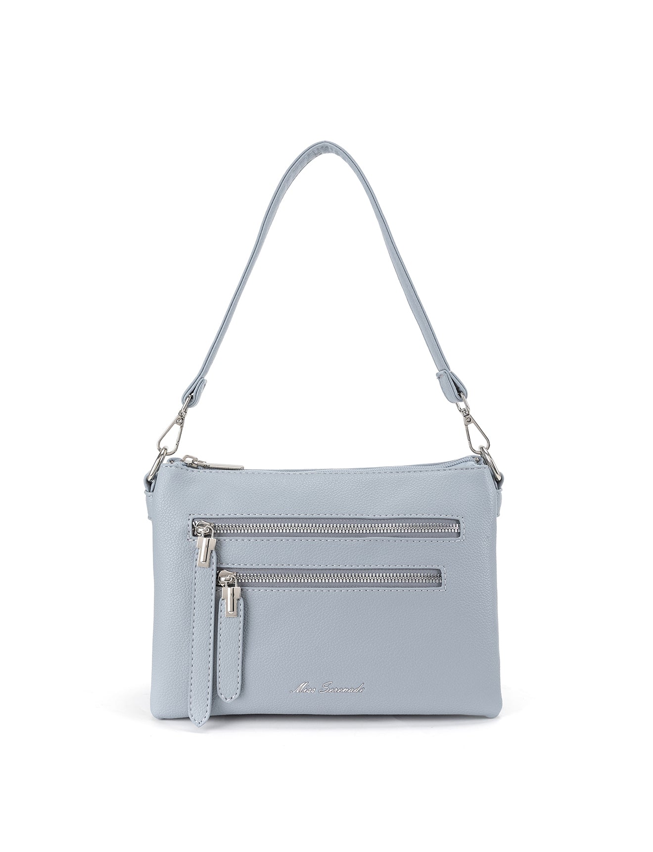 NATASHA MULTICOMPARTMENT VEGAN XBODY BAG - SKY BLUE