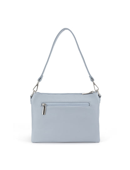NATASHA MULTICOMPARTMENT VEGAN XBODY BAG - SKY BLUE