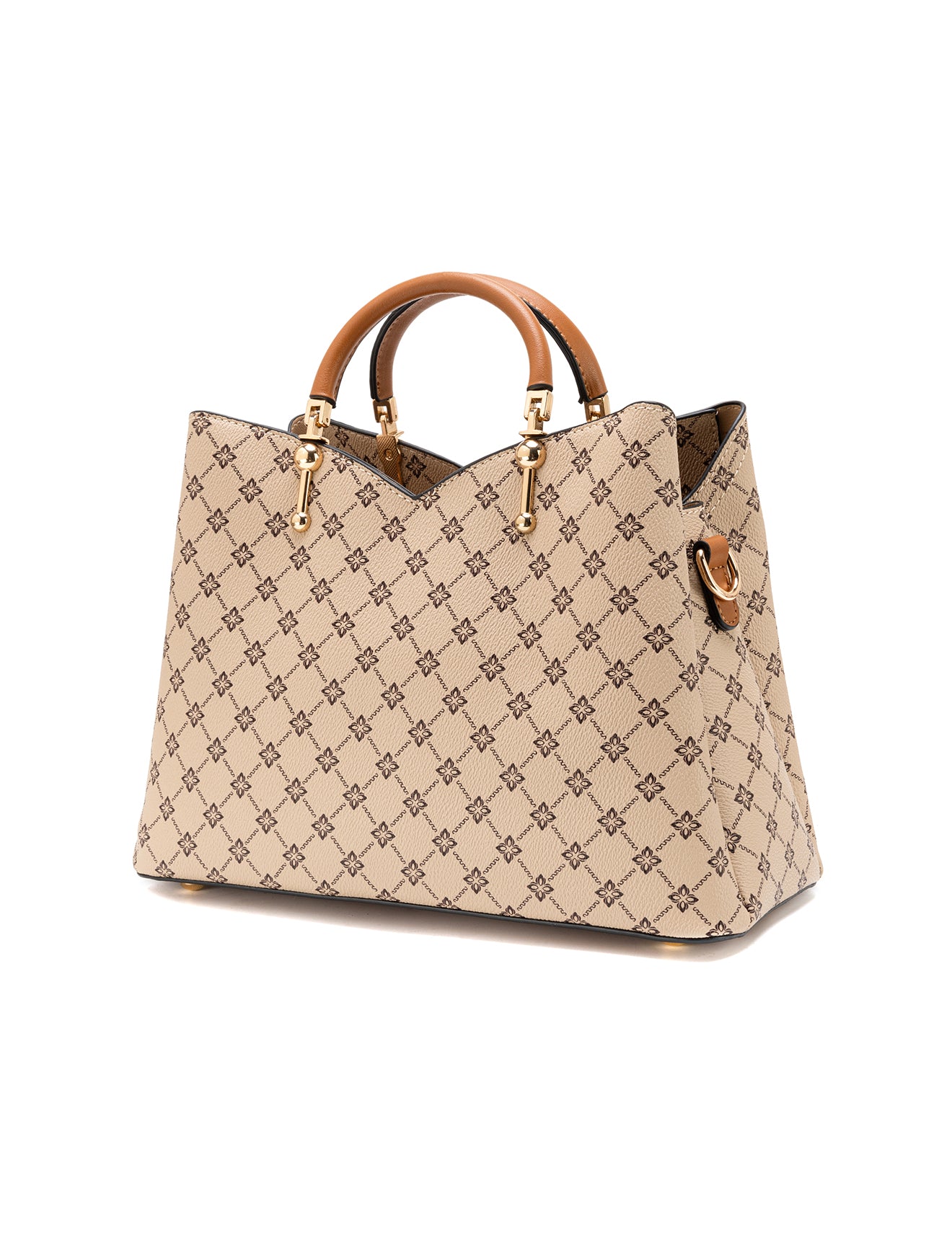 TARA VEGAN TRIPLE COMPARTMENT BAG- XB-2372-BEI- NEW IN