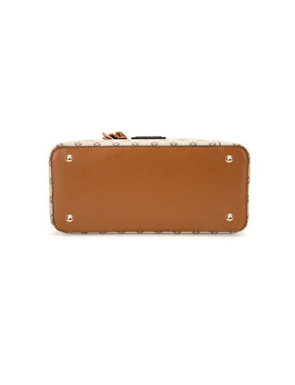 TARA VEGAN TRIPLE COMPARTMENT BAG- XB-2372-BEI- NEW IN