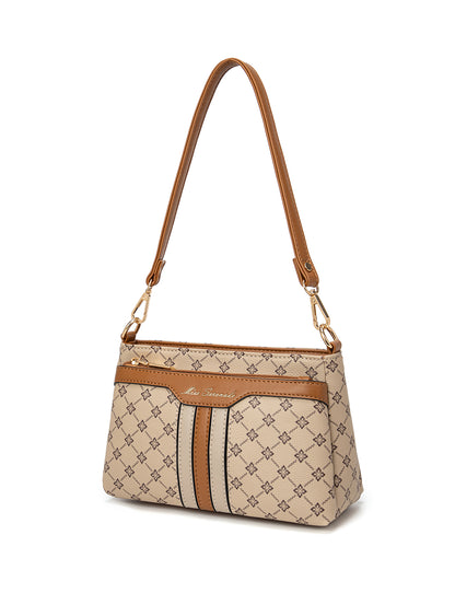RITA MULTI COMPARTMENT VEGAN BAG- XB-2373-BEI- NEW IN