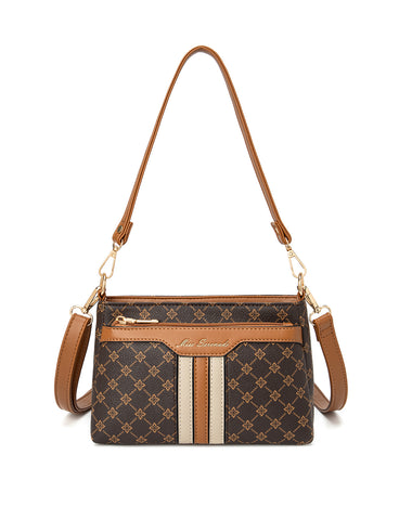 RITA MULTI COMPARTMENT VEGAN BAG- XB-2373-TAN- NEW IN- DUE MID-LATE FEB- PRE-ORDER NOW