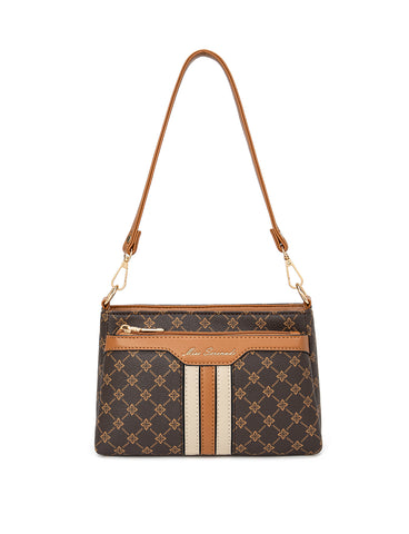 RITA MULTI COMPARTMENT VEGAN BAG- XB-2373-TAN- NEW IN- DUE MID-LATE FEB- PRE-ORDER NOW