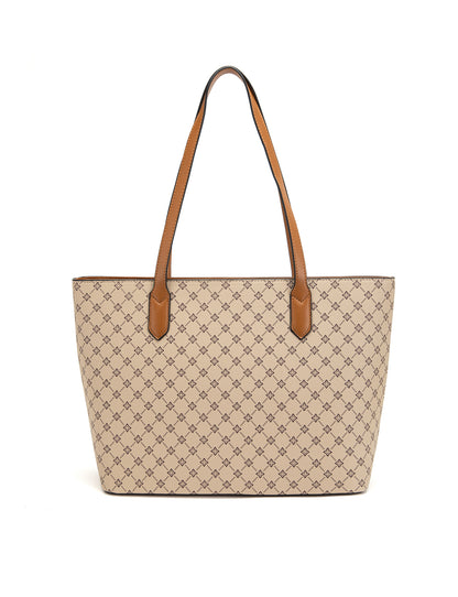 TINA VEGAN TOTE BAG- XB-2375-BEI- NEW IN