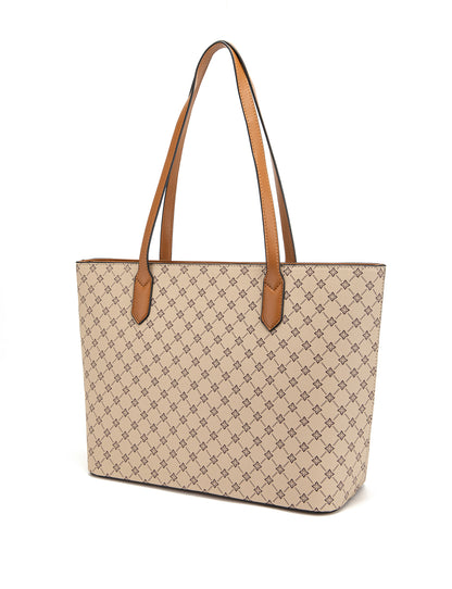 TINA VEGAN TOTE BAG- XB-2375-BEI- NEW IN