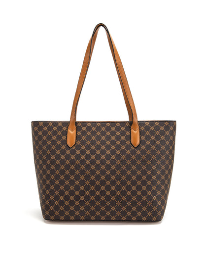 TINA VEGAN TOTE BAG- XB-2375-TAN- NEW IN