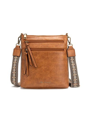 ANDI VEGAN XBODY BAG- XB-2376-TAN- NEW IN