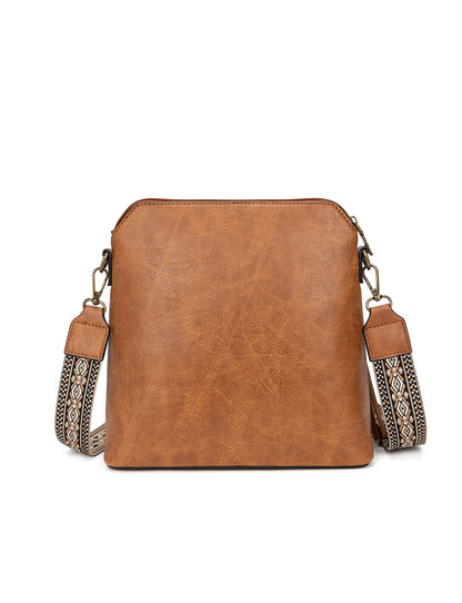 ALEX VEGAN XBODY BAG- XB-2377-TAN- NEW IN